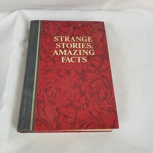 Readers Digest Strange Stories Amazing Facts Vintage Hardback Book